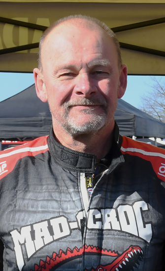 Claus Kammersgaard var sidste år aktiv i en historisk rallybil, men har i år afløst datteren Ditte Kammersgaard som co-driver for Kasper Nyman